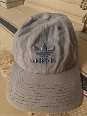 adidas Light Blue Trefoil Dad Hat